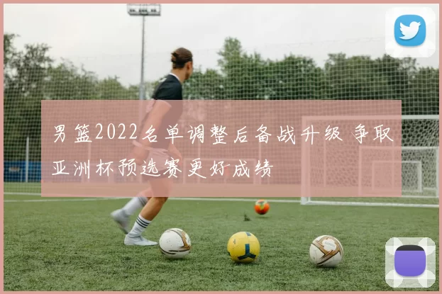 男篮2022名单调整后备战升级 争取亚洲杯预选赛更好成绩